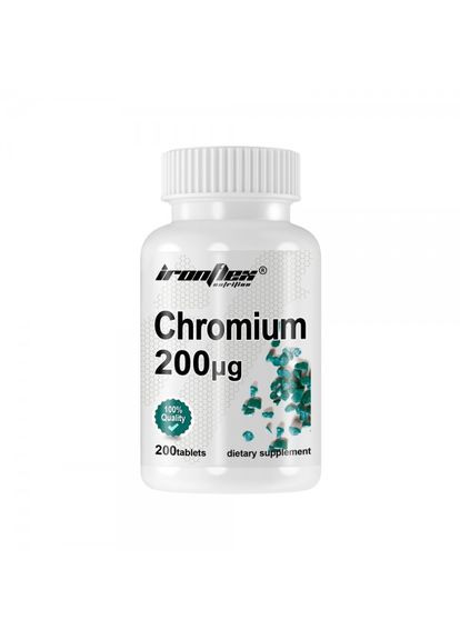Хром Chromium 200 200 tabs Ironflex (282479196)