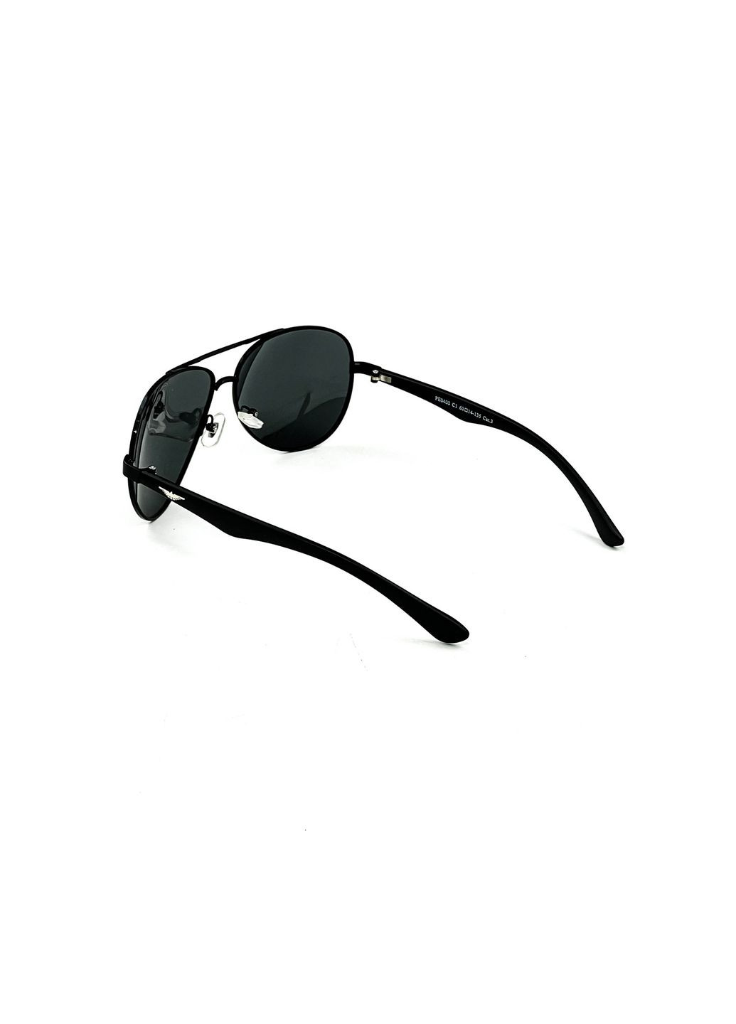 Сонцезахисні окуляри з поляризацією Авіатори чоловічі 469-075 LuckyLOOK 469-075m (294336971)