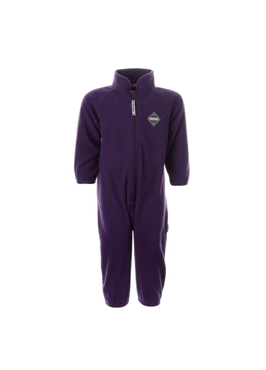 Темно-лиловая детский флисовый комбинезон roland, р.104, темно-лилoвый () Huppa 3304BASE-70073-104