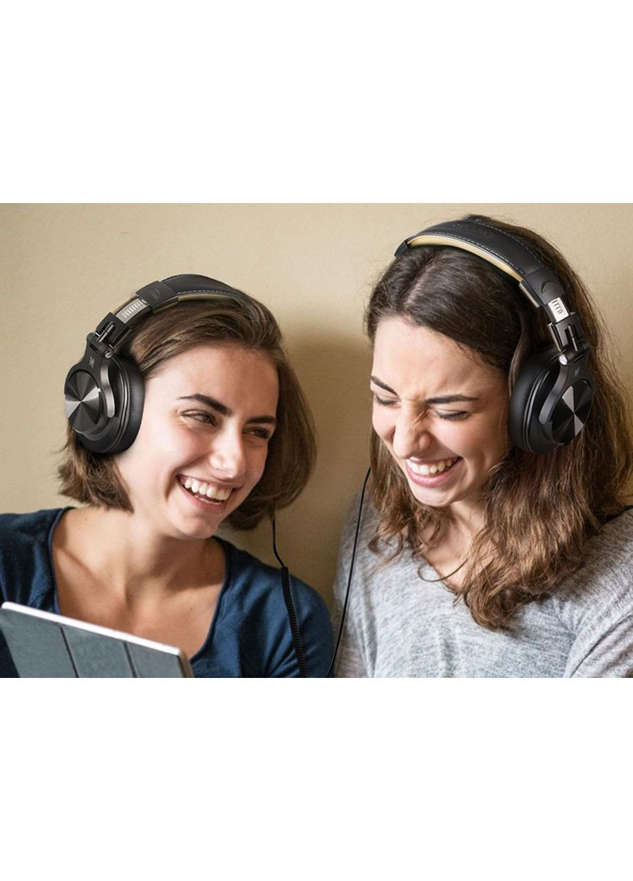 Наушники беспроводные A70 со сложной конструкцией и микрофоном Накладные Bluetooth 5.2 наушники для студии и диджеев Oneodio (368785919)