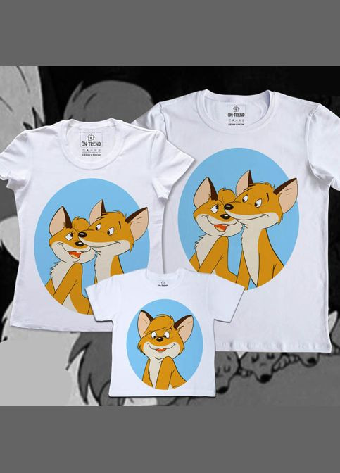 Футболки Фэмили Лук Family Look для всей семьи "Лисьята" Кавун футболка (316305220)