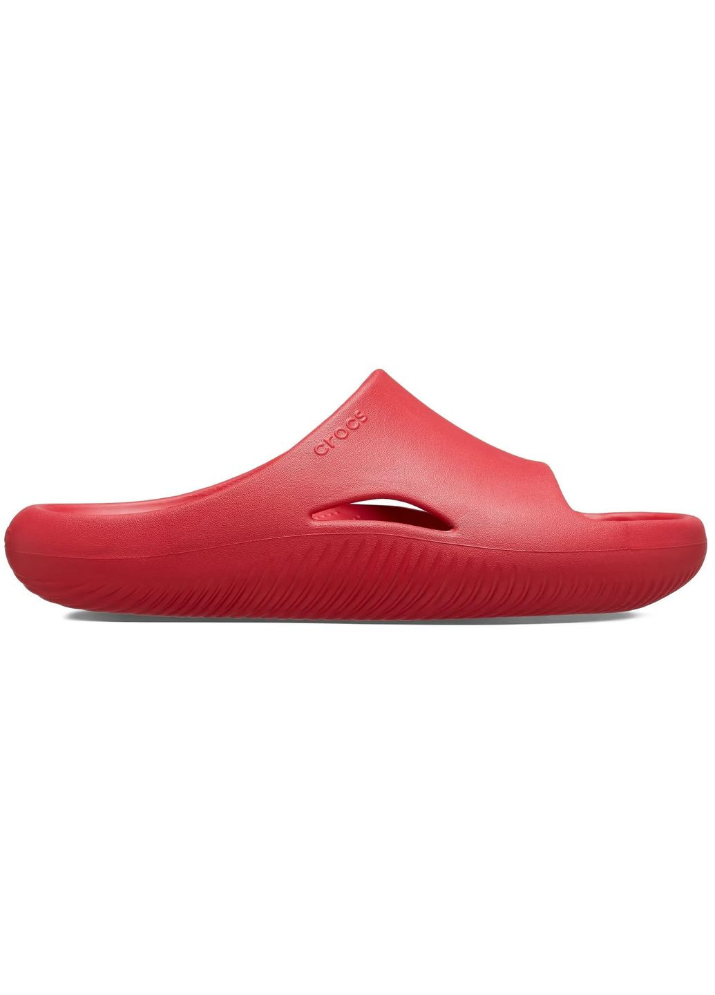 Красные женские кроксы mellow slide varsity red m4w6-36-23 см 208392 Crocs