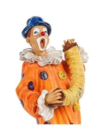 Фигурка Клоун со гармошкой 17 см 1903797 из полистоуна Veronese (374482684)