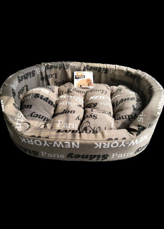 Лежак для собак та котів Dandy Cities 45 коричневий 45х35х13 см 82941096 Ferplast (266274424)