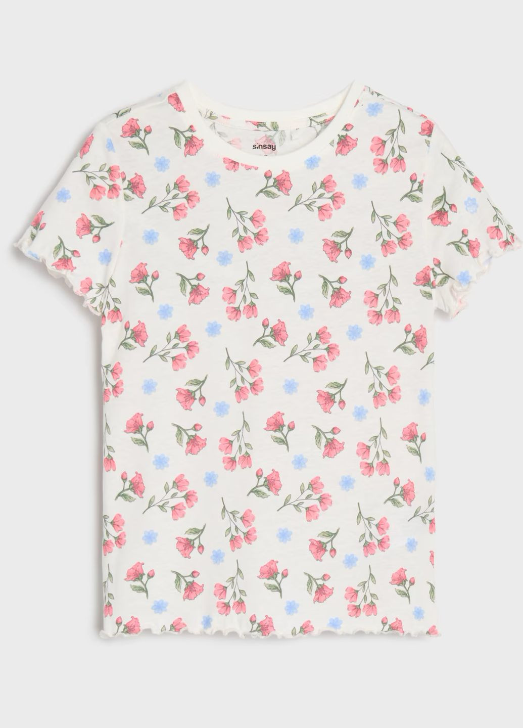 Розовая летняя комплект футболок 2 шт. для девочки Sinsay