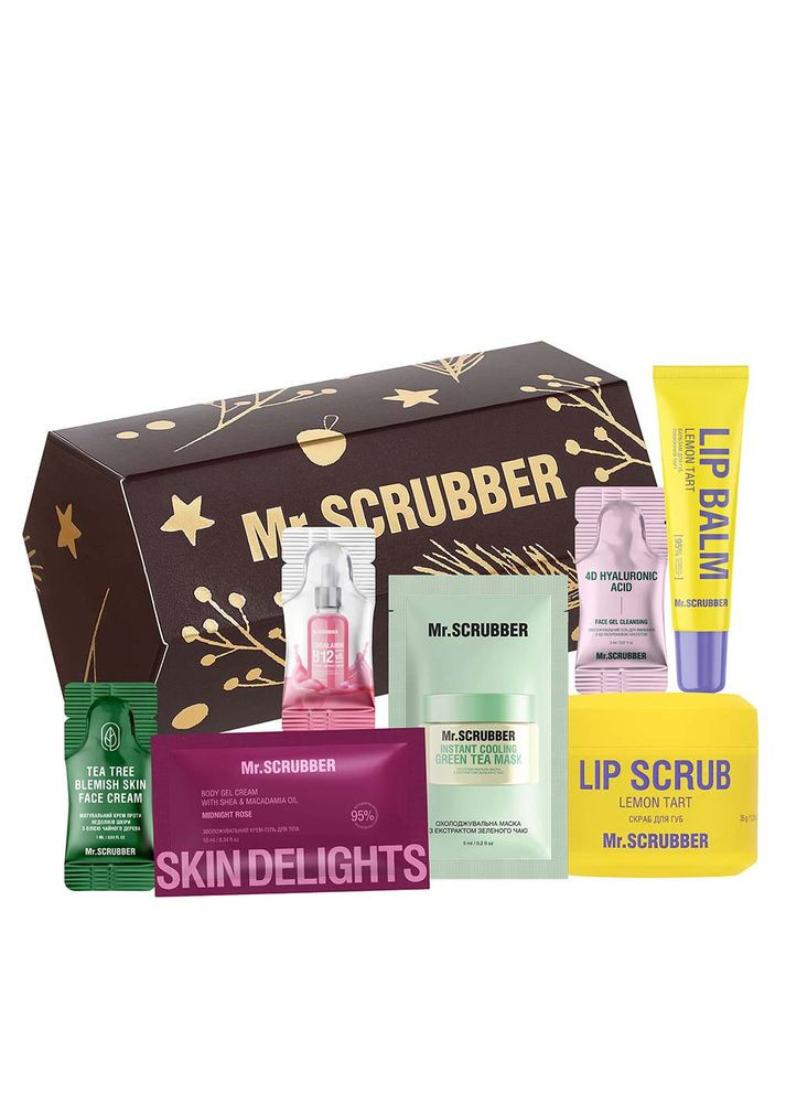 Подарунковий набір Secret Santa Brown Mr. Scrubber (371694517)