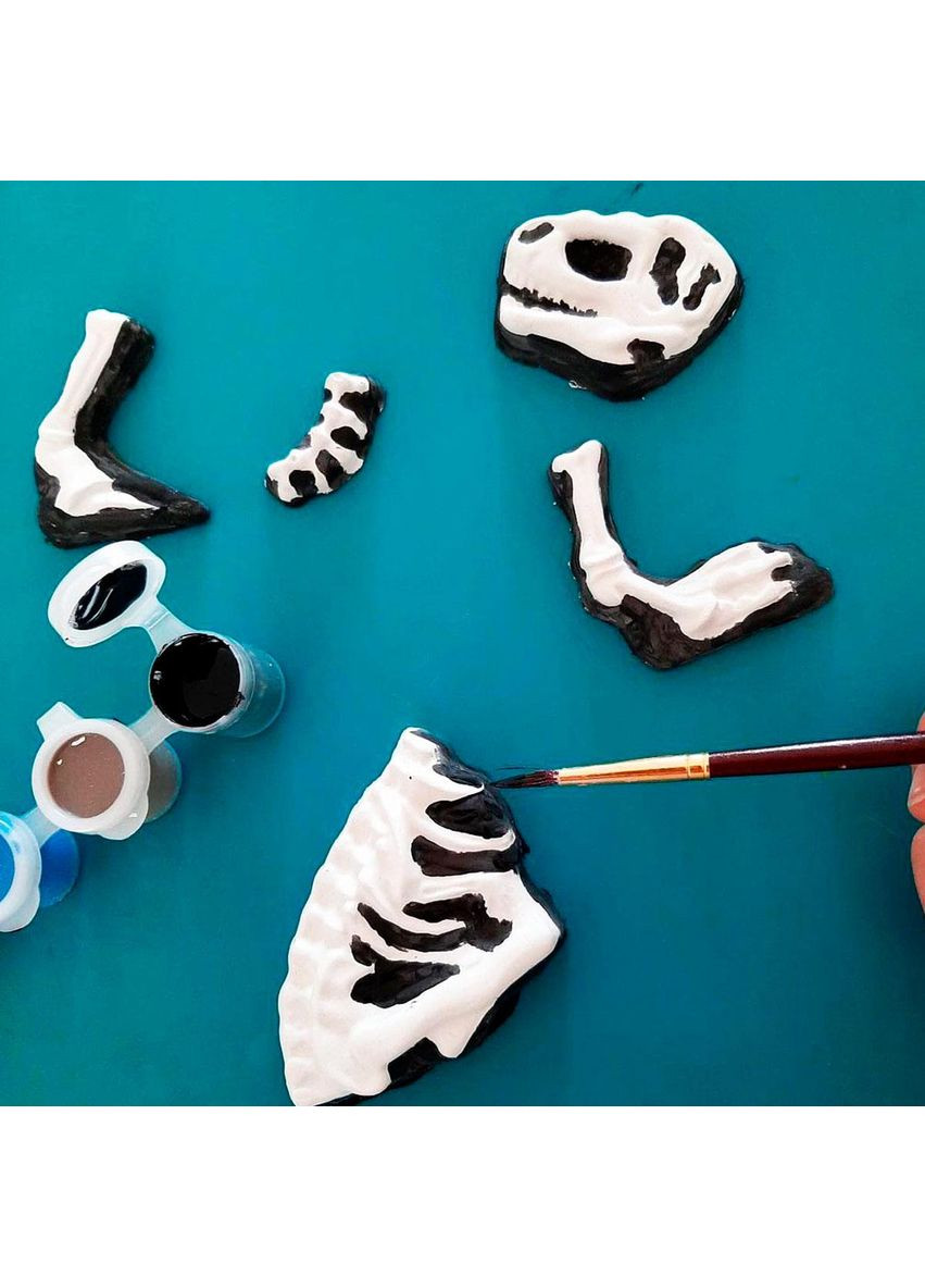 Набор для создания гипсовой фигурки – Ти-Рекс со скелетом. Ses Creative (342753861)