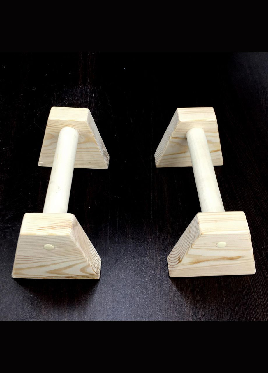 Упоры для отжиманий (паралетсы) из дерева Фонтайна бланже (ПРЛ-001401) No Brand (328228238)