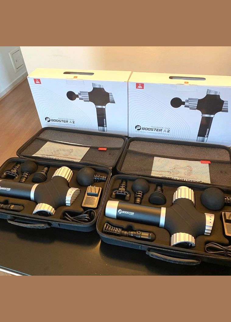 Перкуссионный массажный пистолет – ударный массажер для глубокого массажа и восстановления. Booster A2 (341320082)