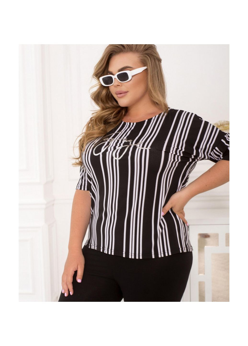 Чорна блуза Liton