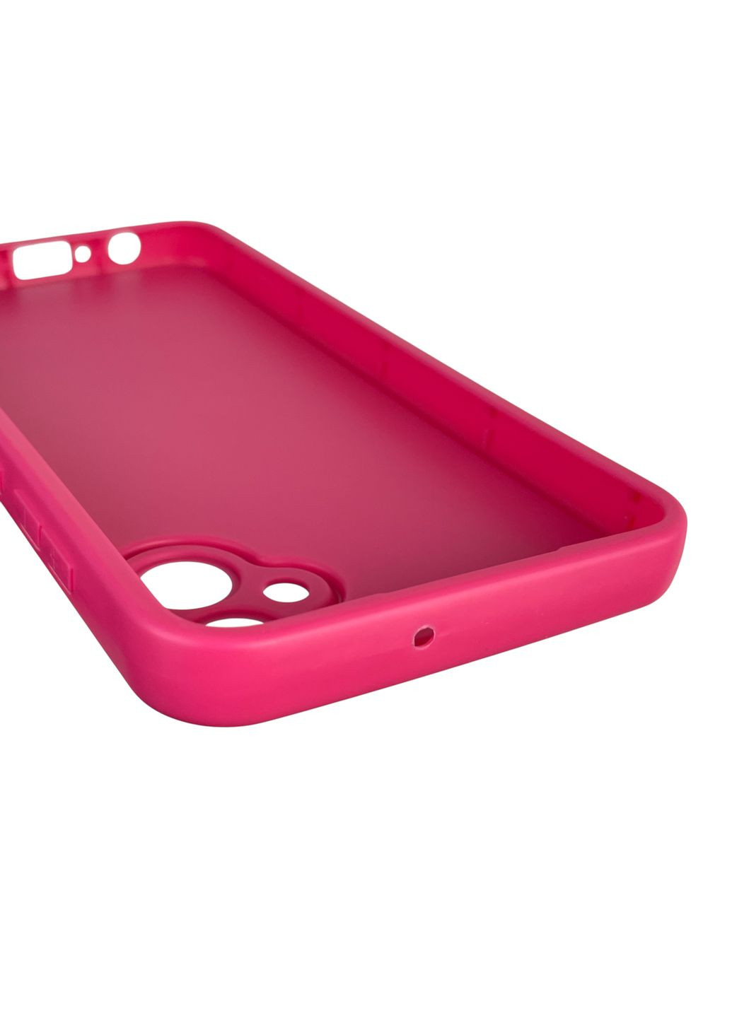 Чохол силіконовий Soft Touch для Galaxy A05 (SM-A055) малиновий (Повний захист камери) Samsung (366387408)