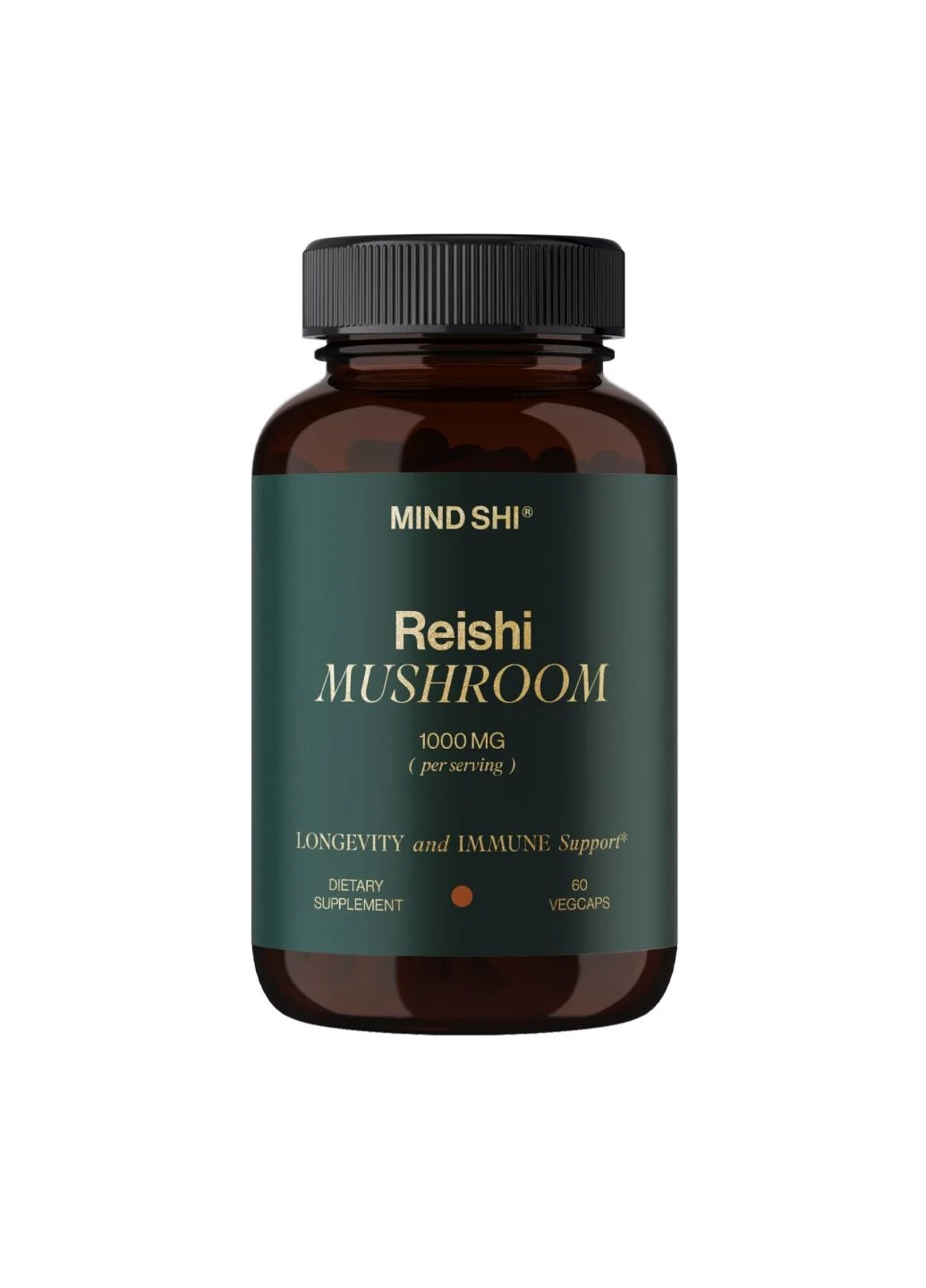 Добавка Reishi Mushroom 1000 mg - 60 vegcaps Mind Shi (330105458)