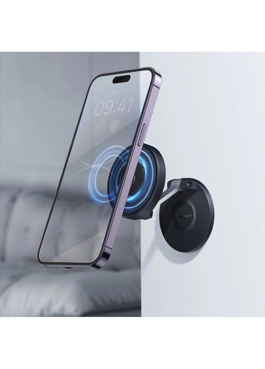 Тримач для телефону MagPro Magnetic Foldable Phone Mount (B10564101) Baseus (388703793)