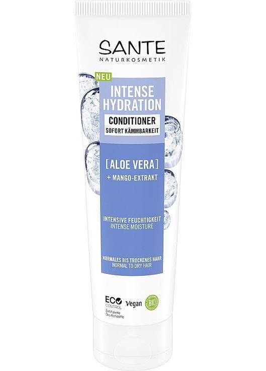 Биокондиционер для увлажнения волос, с алоэ Intense Hydration Conditioner 150ml (1340217-7692906) Sante (368644171)