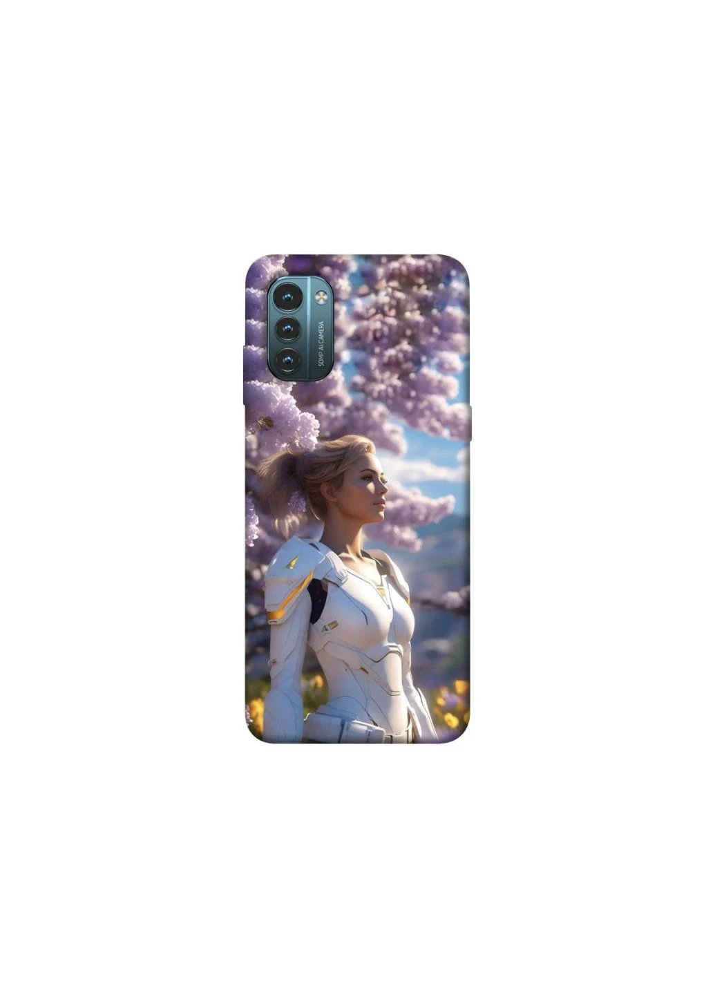 Чехол на Nokia G21 Cyber space girl ver.1 Frontalka (375911338)