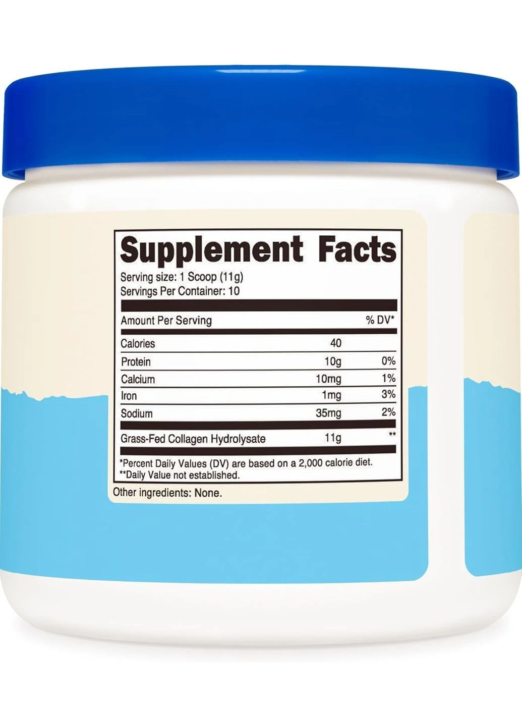 Коллаген Grass-Fed Collagen Peptides 113 g (Unflavored) Nutricost (388546514)