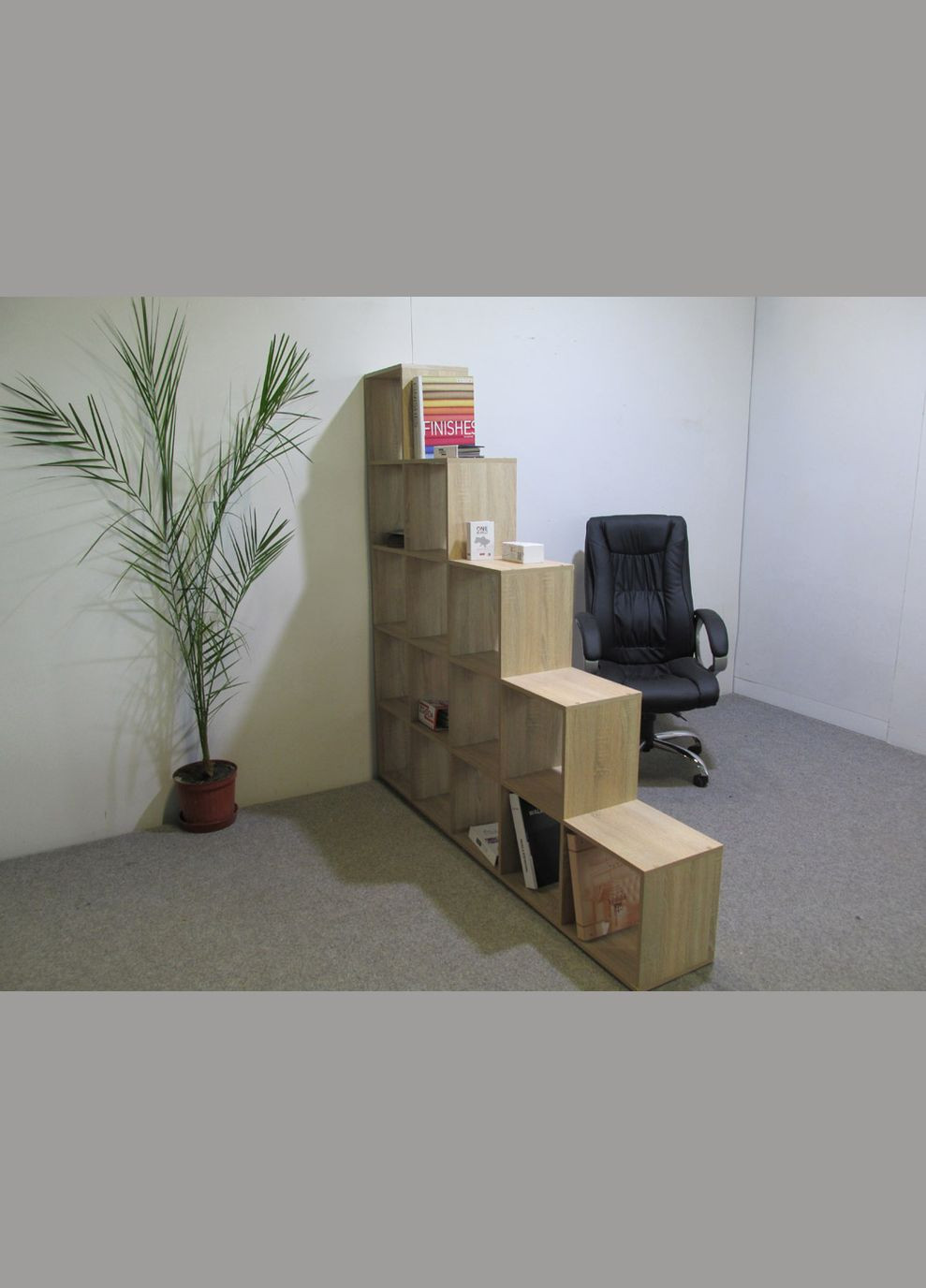 Стеллаж Джеко 1776 Сонома (MZN-031008) М-ЗОН (336186652)