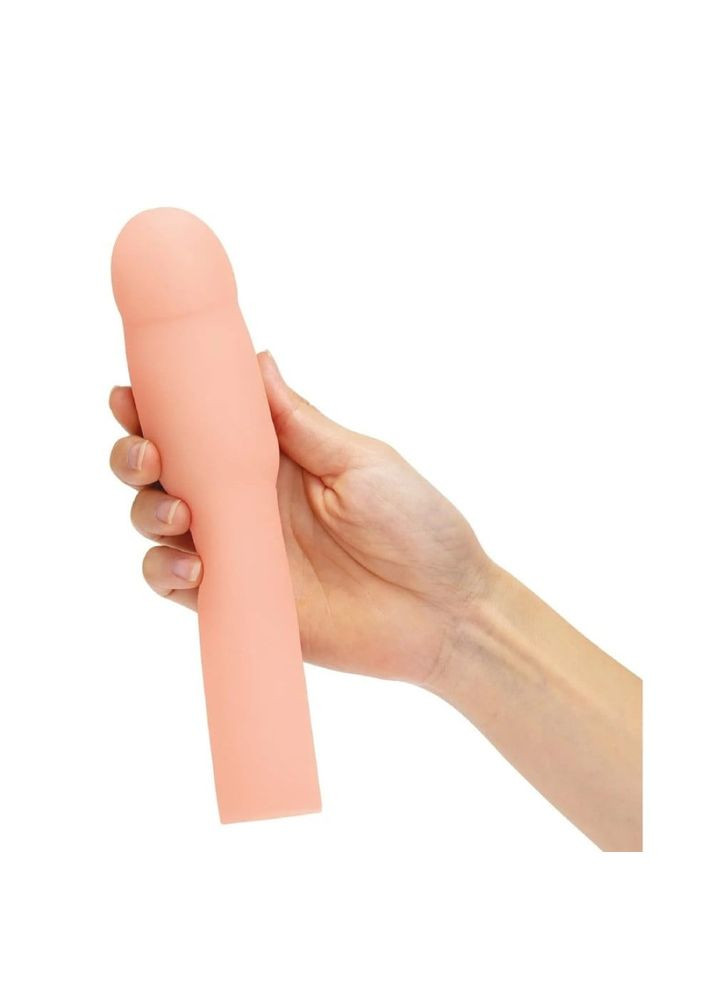 Насадка на пенис Size-Up Penis Extender с 3 эрекционными кольцами в наборе, бежевая No Brand (330617758)