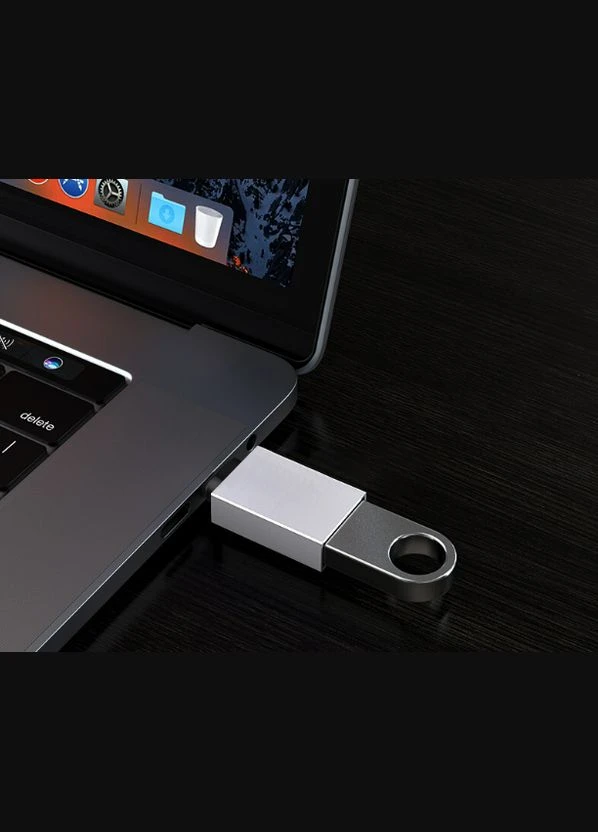 Адаптер перехідник UTM USB на Type-C USB Black. OTG перехідник USB-Type C No Brand (318359436)