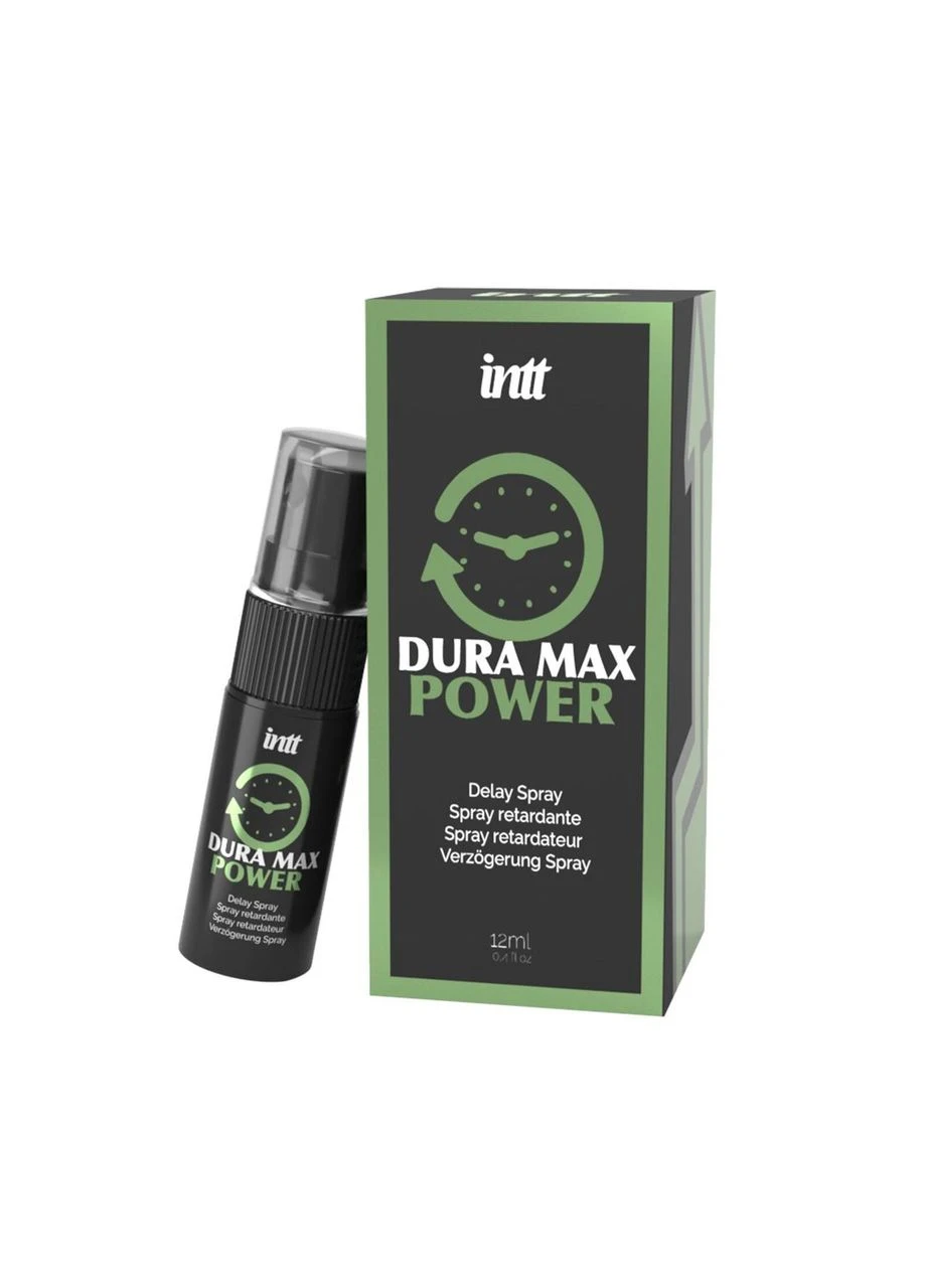 Пролонгатор-спрей Dura Max Power (12 мл) з охолоджувальним ефектом, без лідокаїну, з пантенолом Intt (316636092)