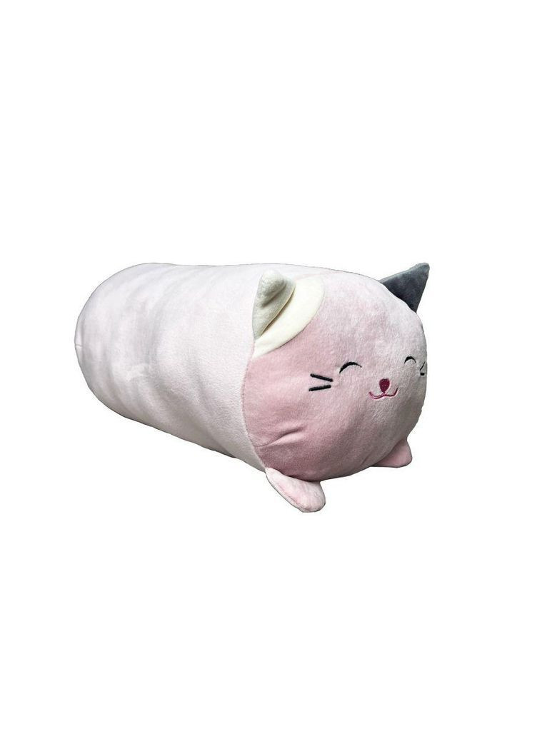 Подушка-обнимашка Кошка розовая 50х25 см Прованс (366969899)