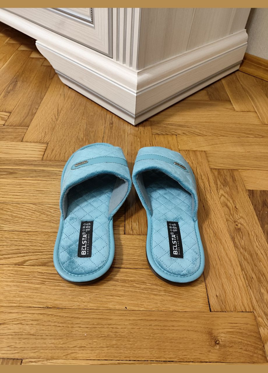 Жіночі відкриті велюрові капці тапочки Belsta Белста (345647064)