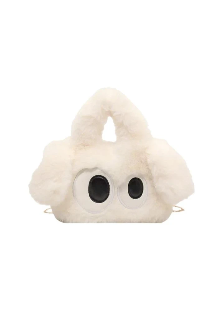 Сумочка з великими очима біла (NR0306_1) No Brand (374919878)