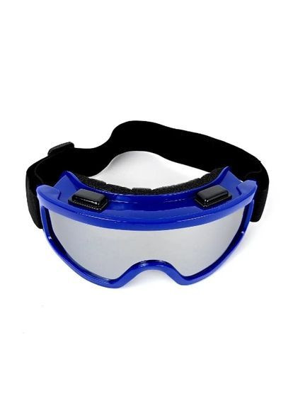 Окуляри для лижників, для велосипедистів і для мотоциклістів, Синя оправа, Дзеркальна лінза (МГ-1001-59) No Brand (370866907)