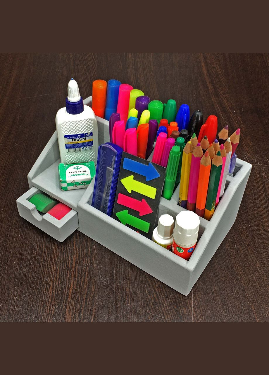 Настольный органайзер из дерева Блумфилд маренго (КНЦ-003719) No Brand (328225383)