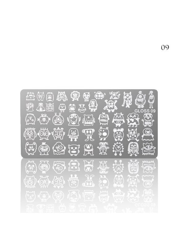 Пластина для стемпінгу GLOSS 09 Gloss Company (299379076)