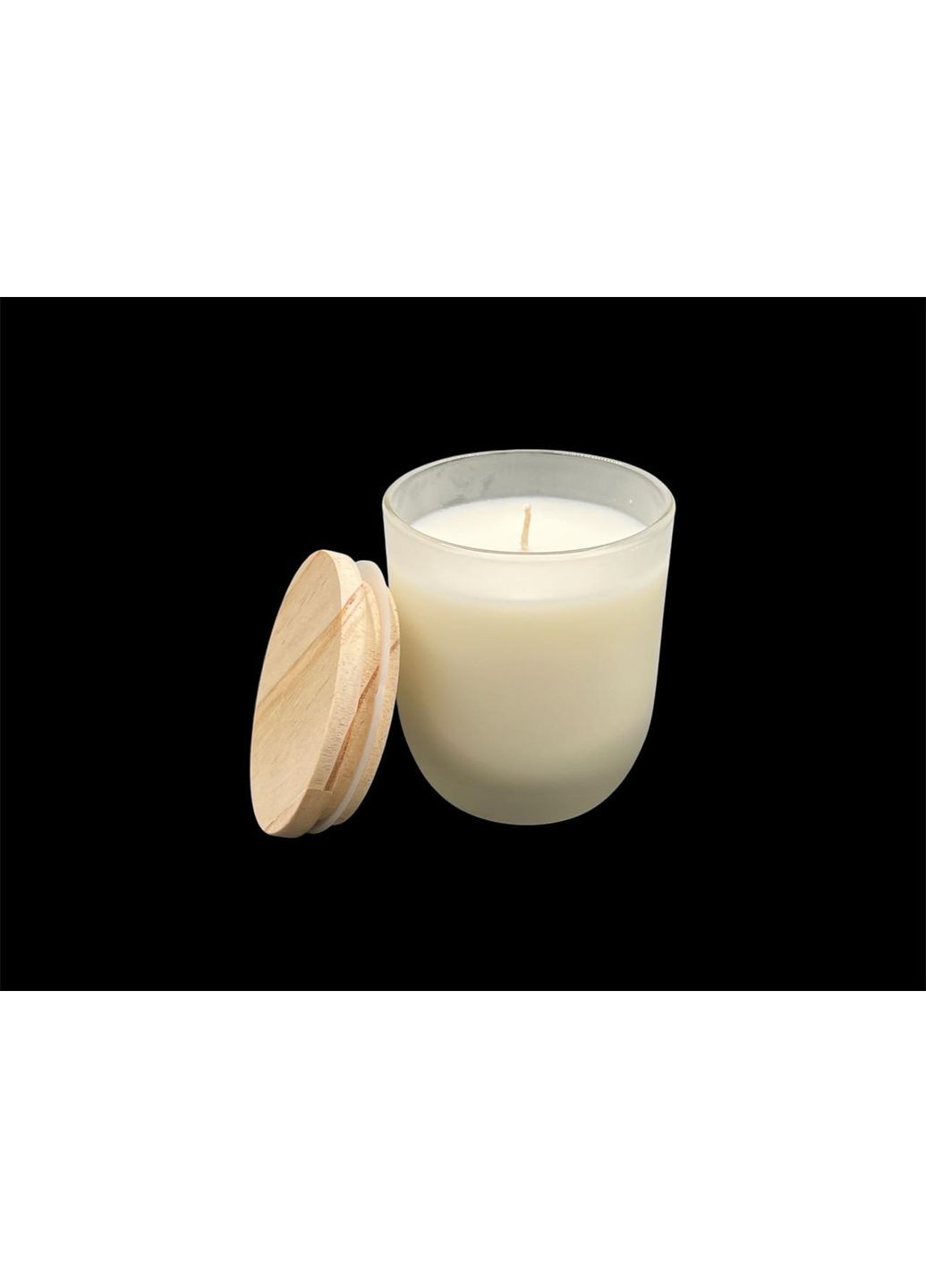 Аромасвічка з ґнітом. Ваніль. 85х70мм HM furnitura (365248836)