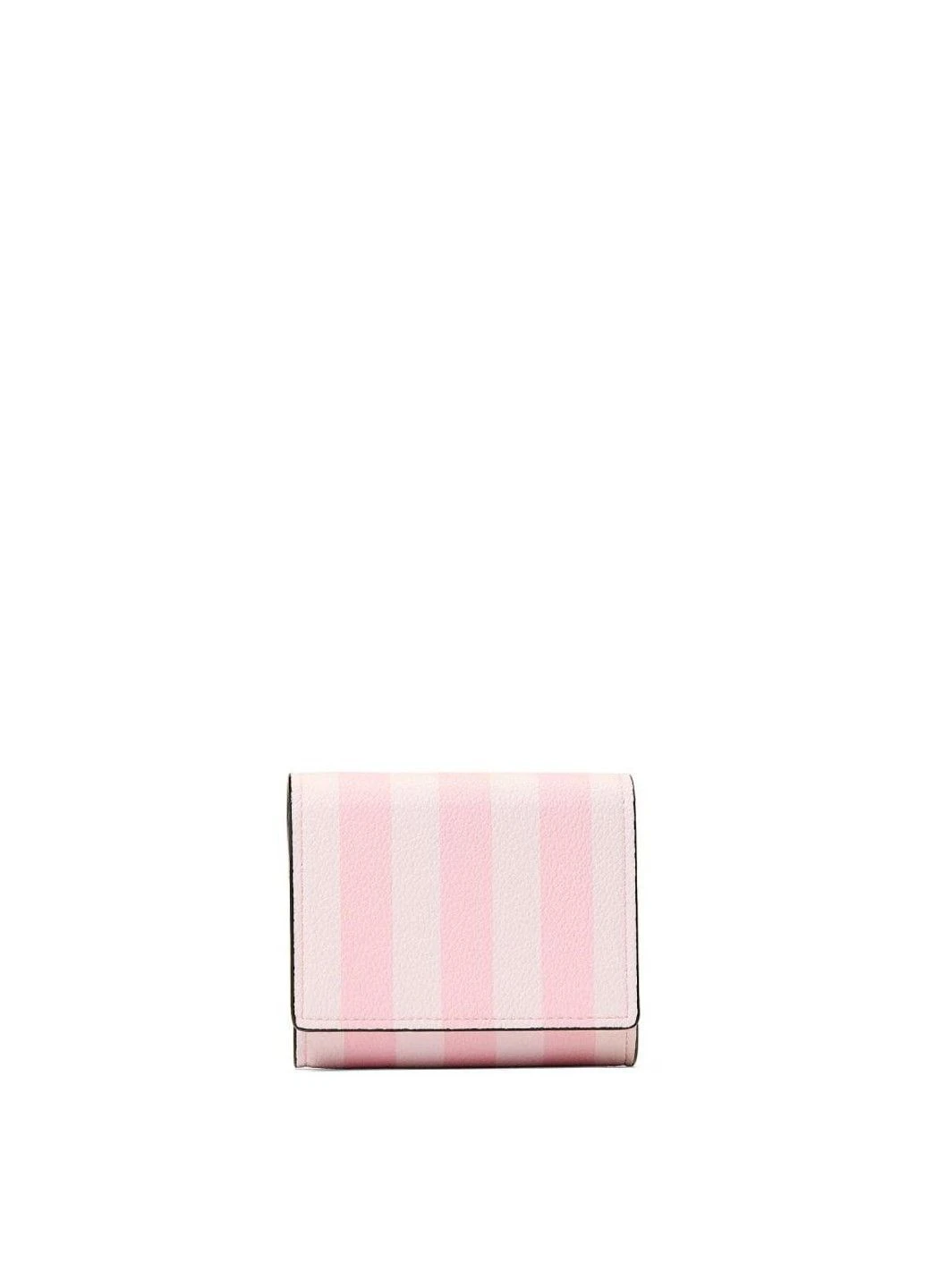Міні-гаманець рожевий у смужку Small Flap Wallet Victoria's Secret (392100800)