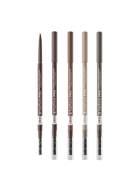 Карандаш для бровей topface Micro Precision Eyebrow Pencil (PT622), 01 Espresso Кофейный No Brand (391226882)