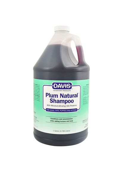 Шампунь с протеинами шелка для собак, кошек, концентрат Plum Natural Shampoo 3.8 л (87717900205) Davis (364748845)