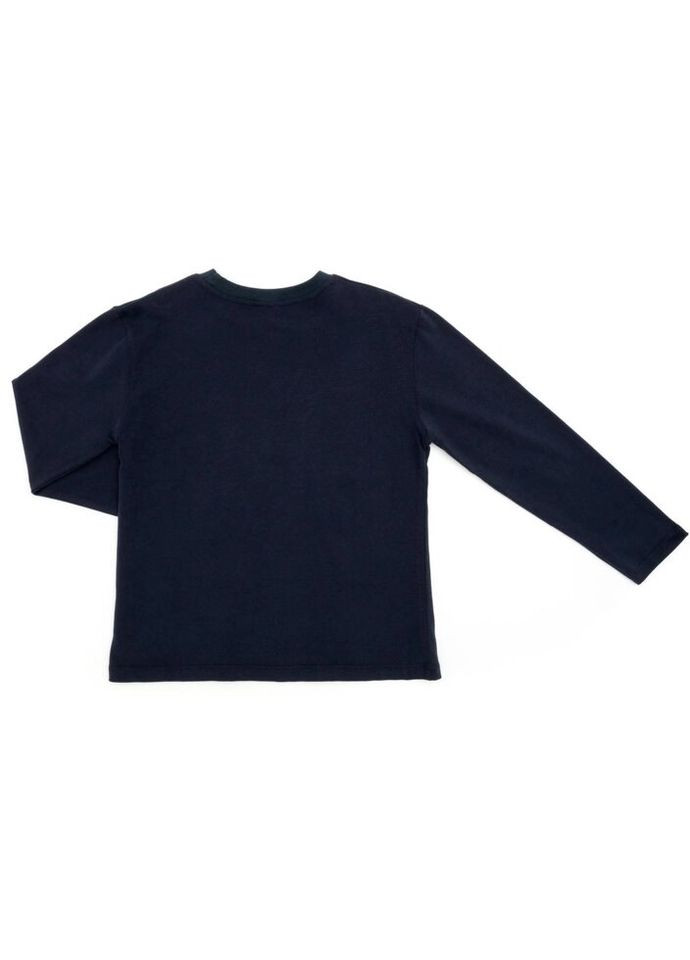 Кофта з написами (7076-140B-blue) Breeze (301142545)