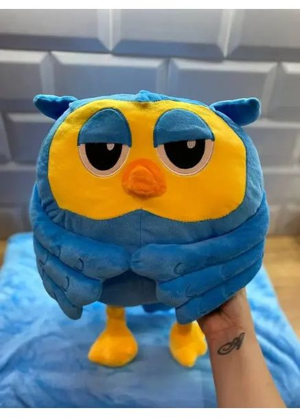 М'яка іграшка Happy Baby Сова плед-подушка трансформер 3 в 1 Profi (363831824)