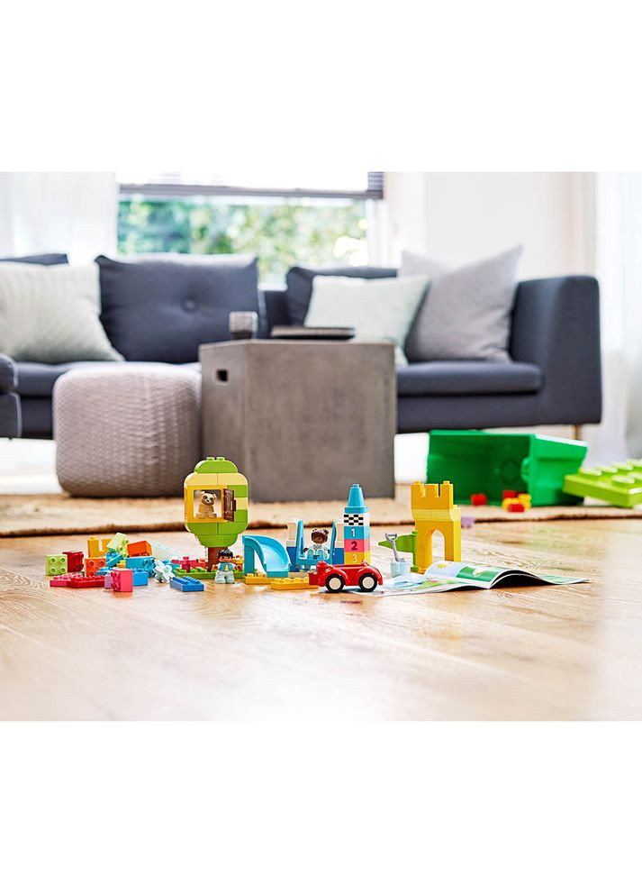 Конструктор Duplo Велика коробка з кубиками Deluxe (10914) Lego (316675582)