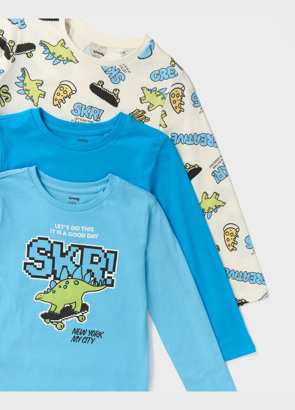 Комплект регланов 3 шт. для мальчика Sinsay (331169014)