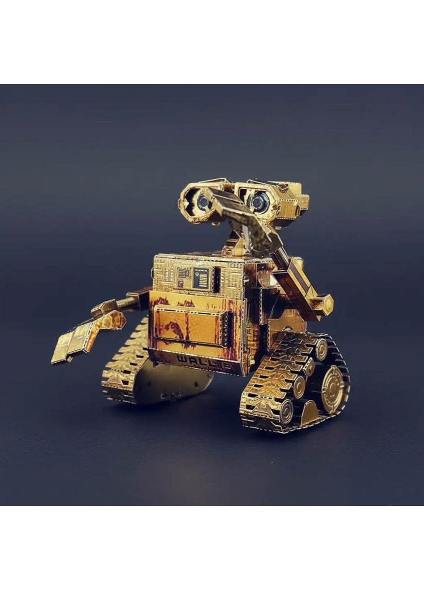 Металлический 3D конструктор Робот ВАЛЛ‑И, пазл для подростков и взрослых, развивающий коллекционный набор No Brand (364191404)