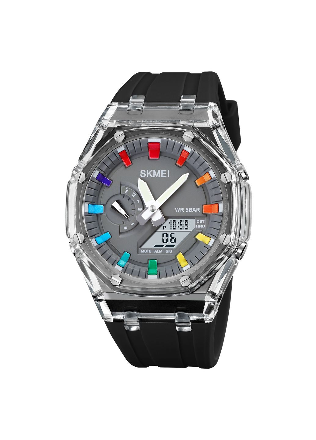 2100BKGY Black-Grey SALE кварцевый классический Skmei (324089447)