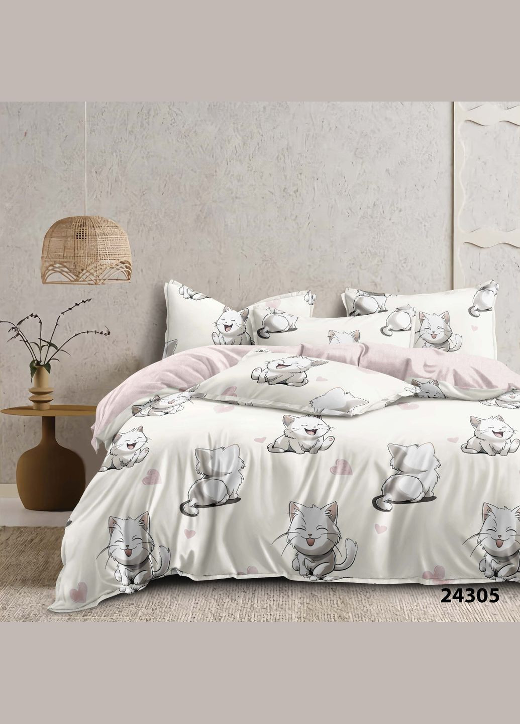 Комплект постельного белья Подростковый Ранфорс 24305 Viluta (365289419)