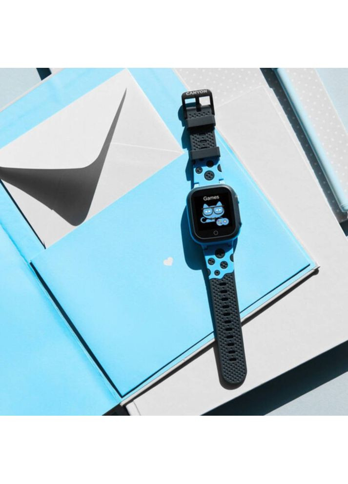 Смарт-годинник для дітей Sandy KW-34 Blue (CNE-KW34BL) Canyon (314996044)