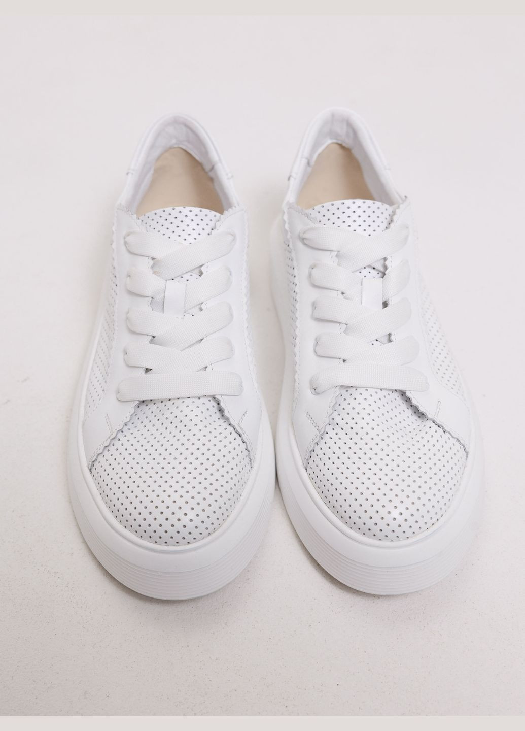 Кеды перфорированные ALNEST белые (285720173)