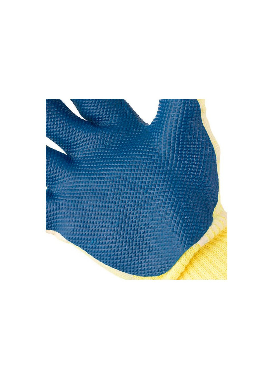 Перчатки соски латексная 10" (синяя) (SP-0003) (6 шт.) Intertool (365253071)