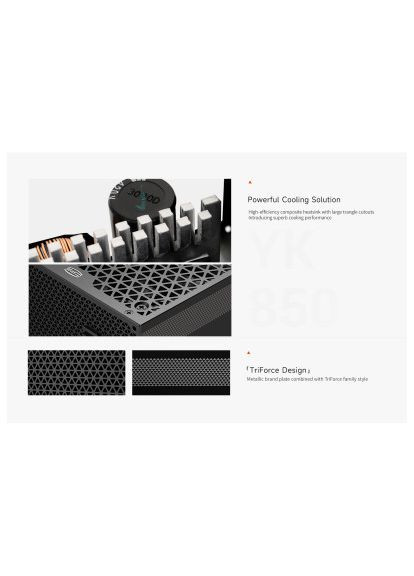 Блок живлення (YK850) PCCooler 850W (366105218)