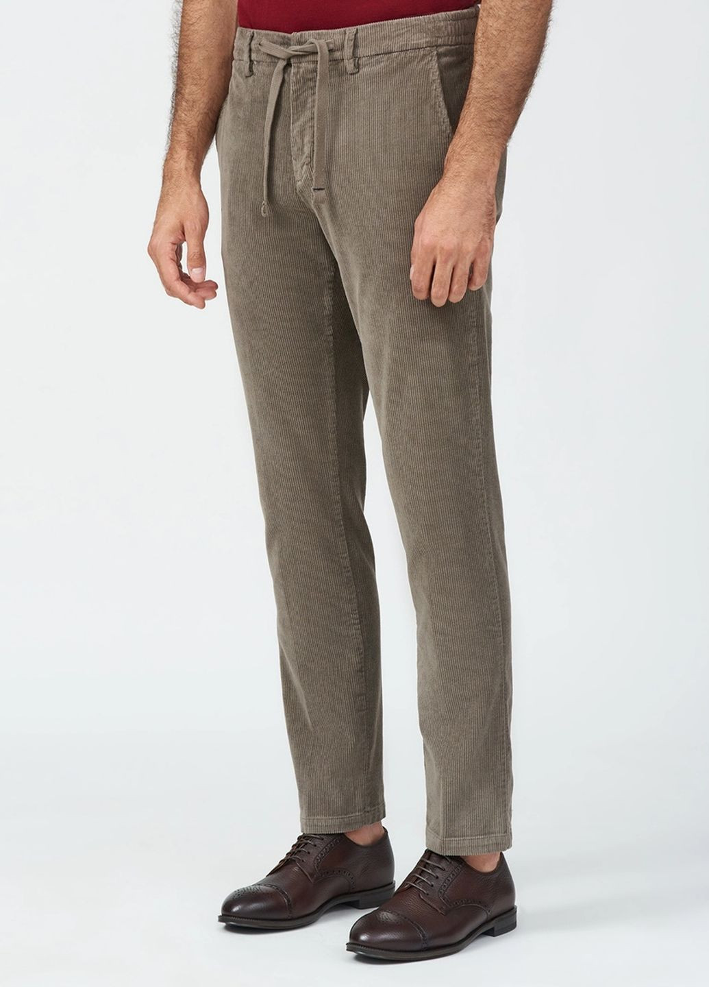 Коричневые демисезонные брюки Harmont & Blaine