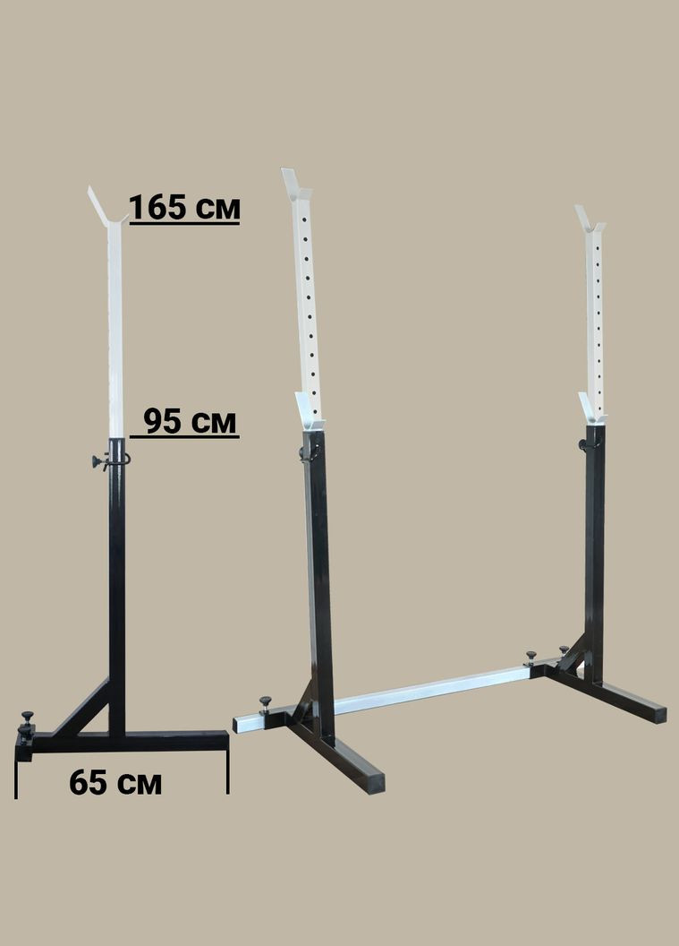 Стійки для присідання, жима лежачи та стоя, під штангу до 250 кг No Brand (326596797)