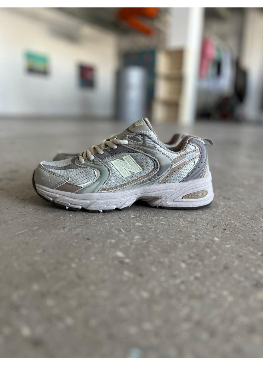 КРОССОВКИ ЖЕНСКИЕ NEW BALANCE 530 BEIGE BROWN OLIVE НЬЮ БЕЛАНС 530 No Brand бежевые демисезоны (367173439)