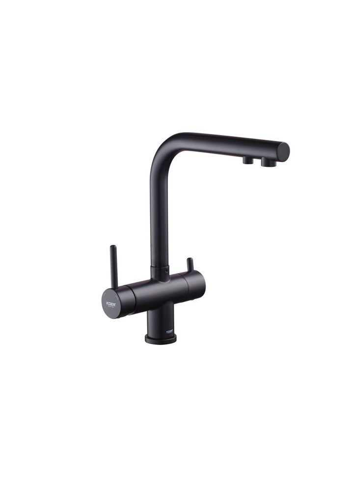 Змішувач для кухні KB-72001-05,, латунний, вихід для питної води, керамічний картридж KOER (334003245)