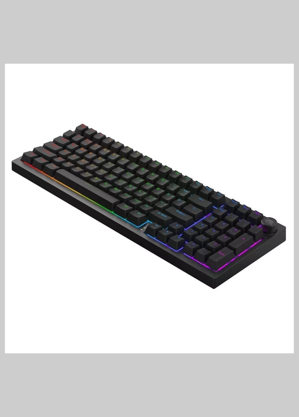 Беспроводная клавиатура Gaming Slicker с RGB-подсветкой (UA/EN Layout) (Русская раскладка) Proove (328925796)